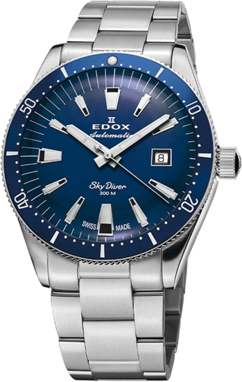 EDOX SKYDIVER DATE AUTOMATIC 80126 3BUM BUIN LIMITED EDITION 600pcs