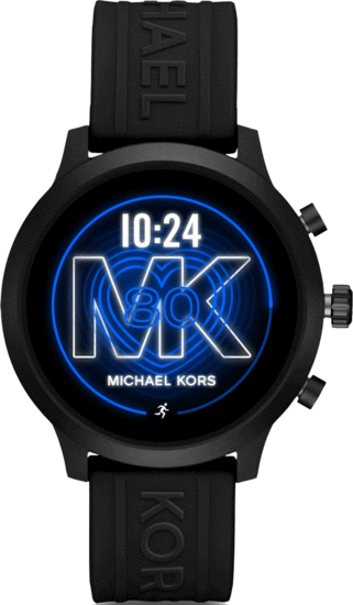 MICHAEL KORS Access MKGO Black Tone and Silicone Smartwatch MKT5072