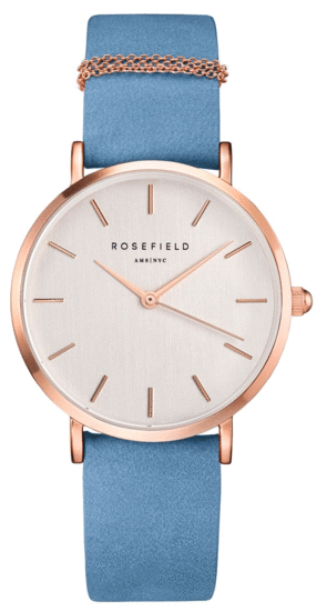 ROSEFIELD The West Village Airy Blue Rose gold WAGR-W76
