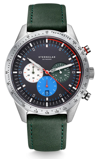 STERNGLAS Tachymeter blue S01-TY06-MO17