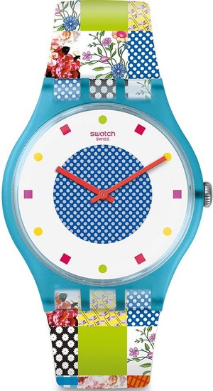 SWATCH QUILTED TIME SUOS108
