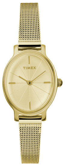 TIMEX Milano Oval 24mm Mesh Band Watch TW2R94400