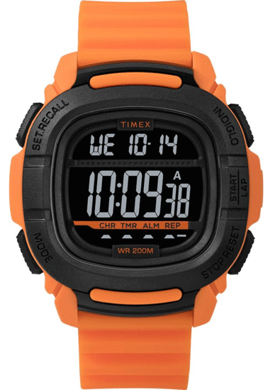 TIMEX BST.47 47mm Silicone Strap Watch TW5M26500