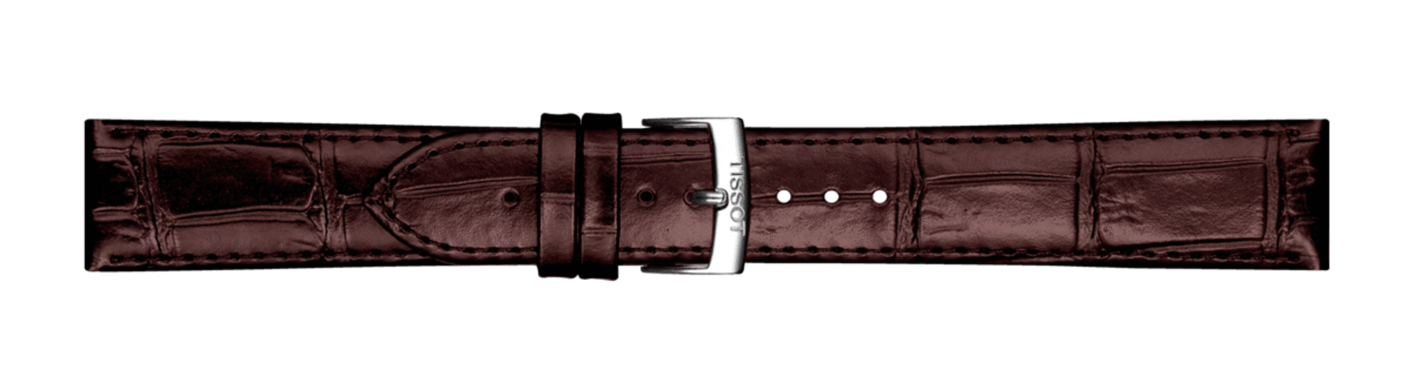 TISSOT T852.043.013 OFFICIAL BROWN LEATHER STRAP LUGS 20 MM