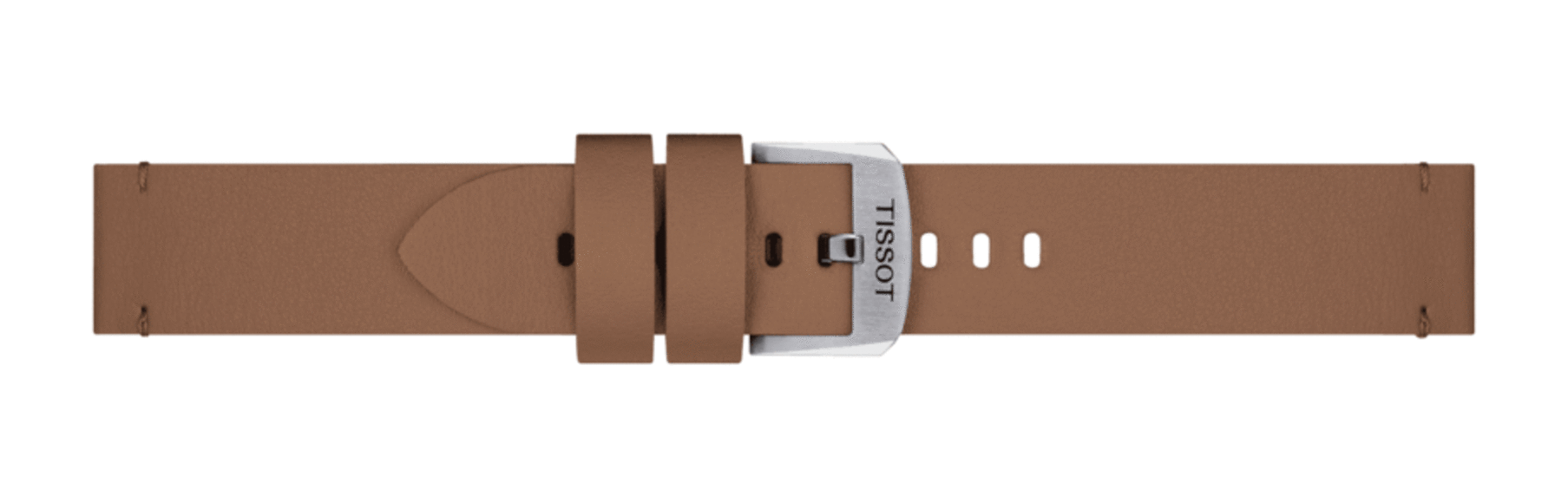 TISSOT OFFICIAL LIGHT BROWN SYNTHETIC STRAP 20 MM T852.048.217