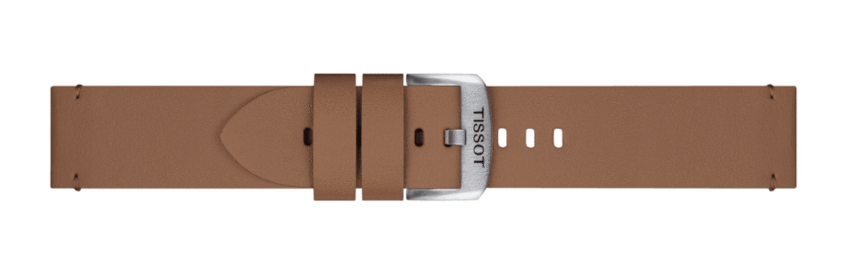 TISSOT OFFICIAL LIGHT BROWN SYNTHETIC STRAP 22 MM T852.048.223