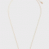 FOSSIL MOTHER-OF-PEARL ROSE GOLD-TONE NECKLACE JF03092791