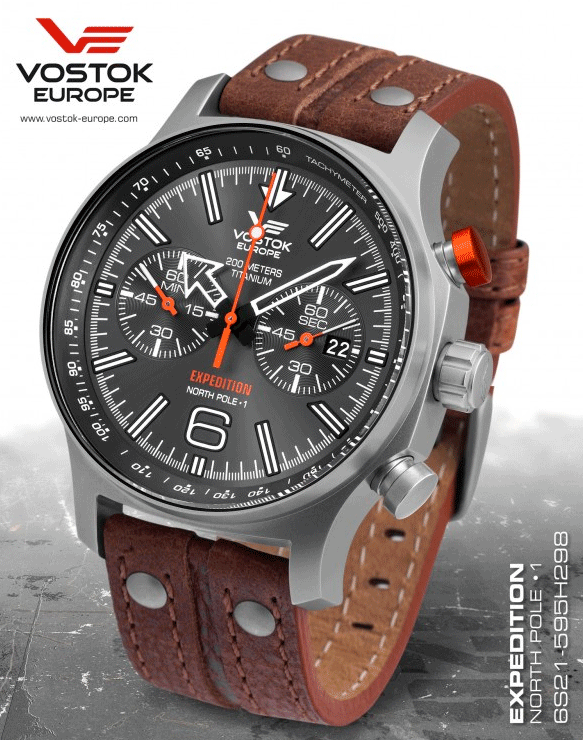 VOSTOK-EUROPE EXPEDITION NORTH POLE 1 6S21/595H298