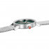 MONDAINE OFFICIAL SWISS RAILWAYS CLASSIC: FOREST GREEN LARGE SILVER-CASE WATCH A660.30360.60SBJ